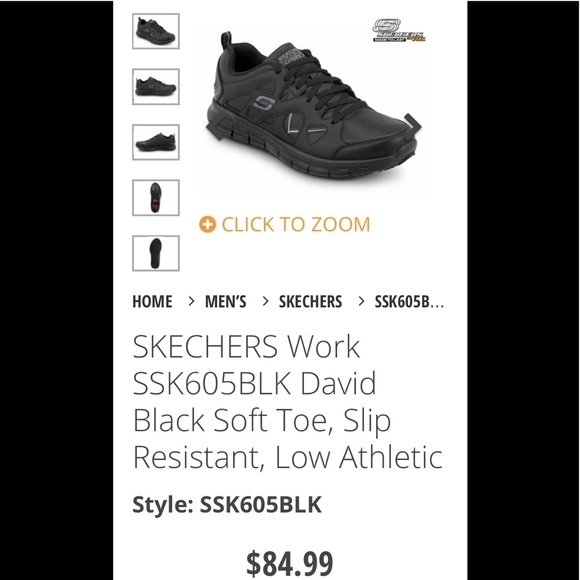 NWT Skechers For Safety - Picture 2 of 8